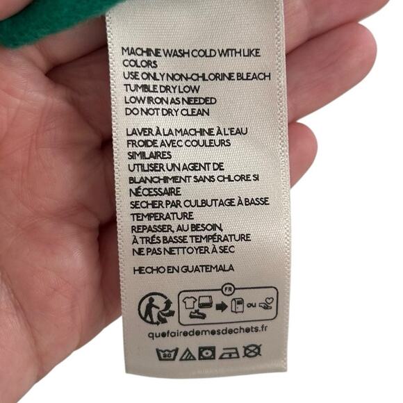 Anthropologie x Catherine O'Sullivan Green Pink Capricorn Sweatshirt Womens XS - Picture 6 of 9